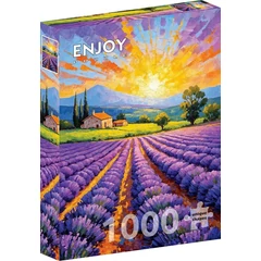Enjoy 1000 db-os puzzle - Lavender Sunset (2349)