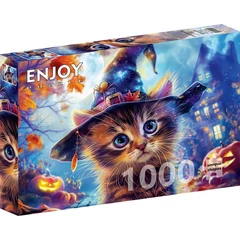 Enjoy 1000 db-os puzzle - Little Witch Cat (2401)