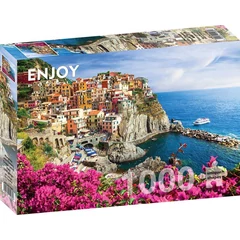 Enjoy 1000 db-os puzzle - Manarola, Cinque Terre, Italy (1080)