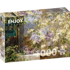 Enjoy 1000 db-os puzzle - Marie Egner: In the Blossoming Bower (1134)