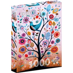Enjoy 1000 db-os puzzle - May the Bluebird of Happiness Fly Into Your Tree (2321)