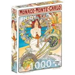 Enjoy 1000 db-os puzzle - Monaco Monte Carlo, Alphonse Mucha (1560)