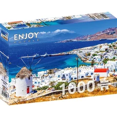 Enjoy 1000 db-os puzzle - Mykonos Island, Greece (2091)