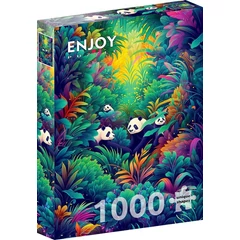 Enjoy 1000 db-os puzzle - Panda Haven (2220)