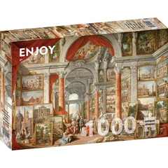 Enjoy 1000 db-os puzzle - Paolo Panini: Views of Modern Rome (1119)