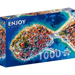 Enjoy 1000 db-os puzzle - Primosten Aerial View, Croatia (2425)