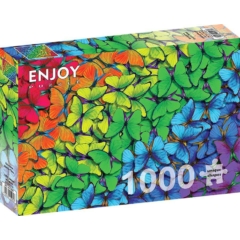 Enjoy 1000 db-os puzzle - Rainbow Butterflies (1961)