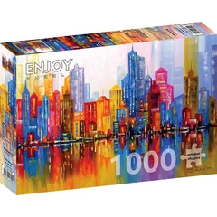 Enjoy 1000 db-os puzzle - Rainbow City (1729)