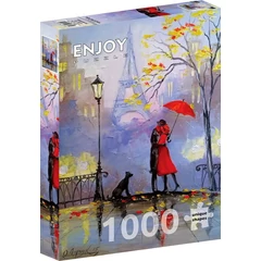 Enjoy 1000 db-os puzzle - Rainy Day in Paris (1832)