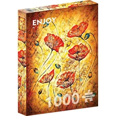 Enjoy 1000 db-os puzzle - Red Poppies Painting (1380)