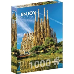 Enjoy 1000 db-os puzzle - Sagrada Familia Basilica, Barcelona (1299)