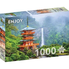 Enjoy 1000 db-os puzzle - Seiganto-ji Pagoda, Japan (2069)