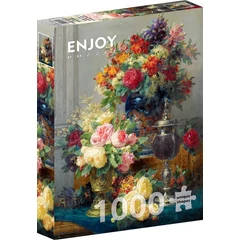 Enjoy 1000 db-os puzzle - Spring Flowers with Chalices (1527)