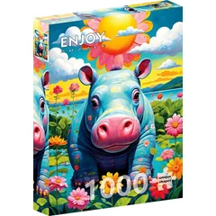 Enjoy 1000 db-os puzzle - Sunny Hippo (2152)
