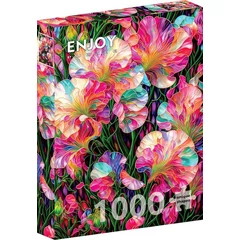 Enjoy 1000 db-os puzzle - Sweet Peas Stained Glass (2330)