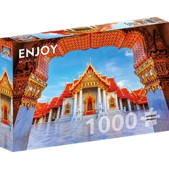 Enjoy 1000 db-os puzzle - The Marble Temple, Bangkok (2416)
