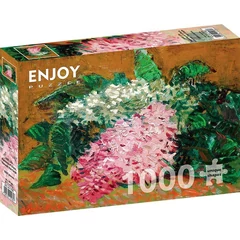 Enjoy 1000 db-os puzzle - Vincent Van Gogh: Still Life Painting of Lilacs (1182)