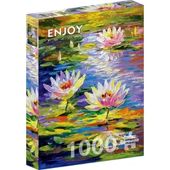 Enjoy 1000 db-os puzzle - Water Lilies in the Pond (1847)