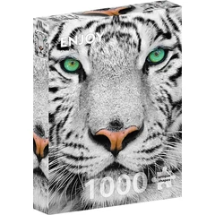 Enjoy 1000 db-os puzzle - White Siberian Tiger (1257)