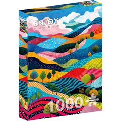 Enjoy 1000 db-os puzzle - Winding Hills (2350)