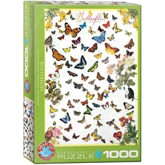 EuroGraphics 1000 db-os puzzle - Butterflies (6000-0077)