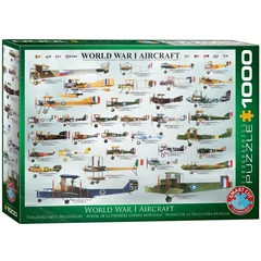 EuroGraphics 1000 db-os puzzle - World War I Aircraft (6000-0087)