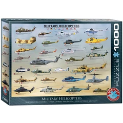 EuroGraphics 1000 db-os puzzle - Military Helicopters (6000-0088)