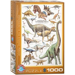 EuroGraphics 1000 db-os puzzle - Dinosaurs of the Jurassic (6000-0099)