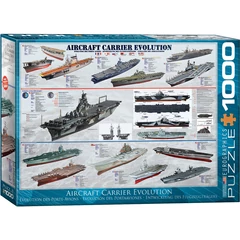 EuroGraphics 1000 db-os puzzle - Aircraft Carrier Evolution (6000-0129)
