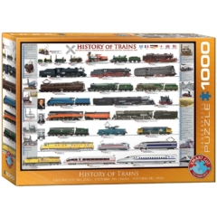 EuroGraphics 1000 db-os puzzle - History of Trains (6000-0251)