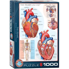 EuroGraphics 1000 db-os puzzle - The Heart (6000-0257)