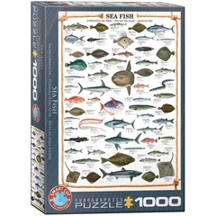 EuroGraphics 1000 db-os puzzle - Sea Fish (6000-0313)