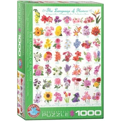 EuroGraphics 1000 db-os puzzle - The Language of Flowers (6000-0579)