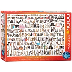 EuroGraphics 1000 db-os puzzle - The World of Cats (6000-0580)