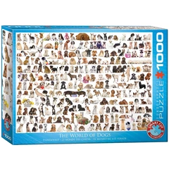 EuroGraphics 1000 db-os puzzle - The World of Dogs - (6000-0581)