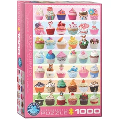 EuroGraphics 1000 db-os puzzle - Cupcake Celebration (6000-0586)