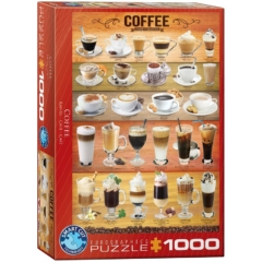 EuroGraphics 1000 db-os puzzle - Coffee (6000-0589)