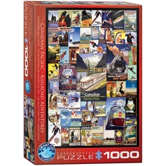EuroGraphics 1000 db-os puzzle - Canadian Pacific - Railroad Adventures (6000-0648)