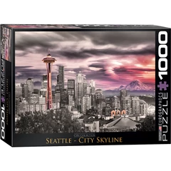 EuroGraphics 1000 db-os puzzle - Seattle, City Skyline (6000-0660)