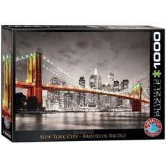 EuroGraphics 1000 db-os puzzle - New York City, Brooklyn Bridge (6000-0662)