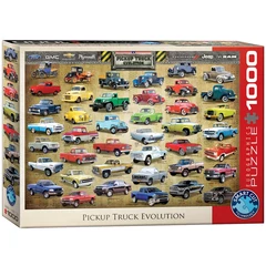 EuroGraphics 1000 db-os puzzle - Pickup Truck Evolution (6000-0681)