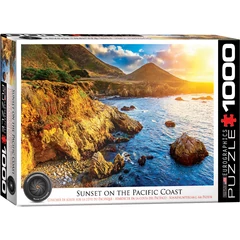 EuroGraphics 1000 db-os puzzle - Sunset on the Pacific Coast (6000-0691)