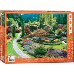 EuroGraphics 1000 db-os puzzle - Sunken Garden (6000-0700)