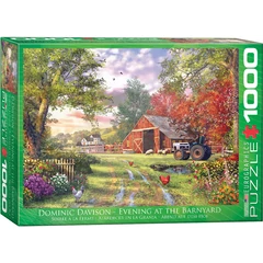 EuroGraphics 1000 db-os puzzle - Evening at the Barnyard (6000-0715)