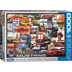 EuroGraphics 1000 db-os puzzle - Ford Mustang Advertising Collection (6000-0748)