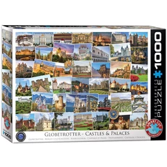 EuroGraphics 1000 db-os puzzle - Globetrotter, Castles &amp; Palaces (6000-0762)