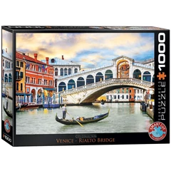 EuroGraphics 1000 db-os puzzle - Rialto Bridge, Venice (6000-0766)