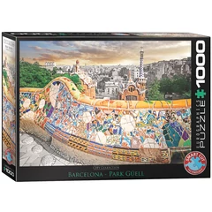 EuroGraphics 1000 db-os puzzle - Barcelona, Park Güell (6000-0768)