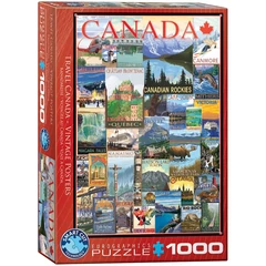 EuroGraphics 1000 db-os puzzle - Travel  Canada - (6000-0778)