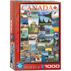 EuroGraphics 1000 db-os puzzle - Travel  Canada - (6000-0778)
